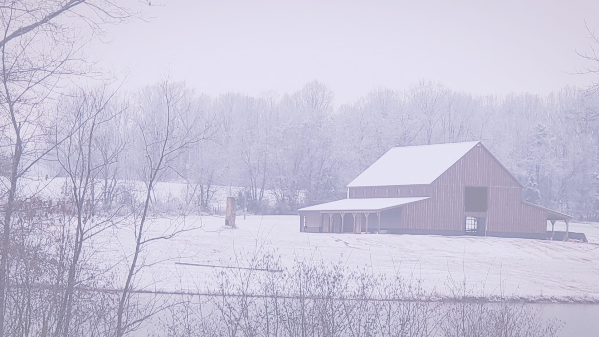 Winter at Grove Lake Farms